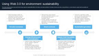 Introduction To Web 3 0 Era Using Web 3 0 For Environment Sustainability BCT SS