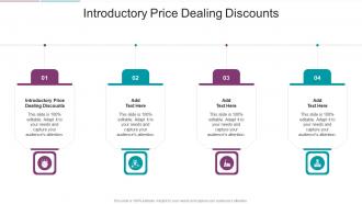 Introductory Price Dealing Discounts In Powerpoint And Google Slides Cpb