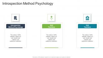 Introspection Method Psychology In Powerpoint And Google Slides Cpb