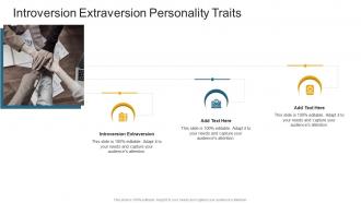Introversion Extraversion Personality Traits In Powerpoint And Google Slides Cpb