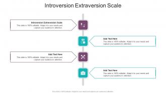 Introversion Extraversion Scale In Powerpoint And Google Slides Cpb