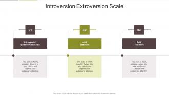 Introversion Extroversion Scale In Powerpoint And Google Slides Cpb