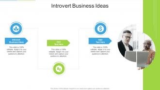 Introvert Business Ideas In Powerpoint And Google Slides Cpb