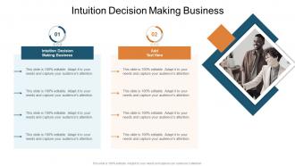 Intuition Decision Making Business In Powerpoint And Google Slides Cpb