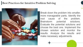 Intuitive Approach Problem Solving powerpoint presentation and google slides ICP Interactive Content Ready