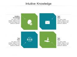 Intuitive knowledge ppt powerpoint presentation professional rules cpb