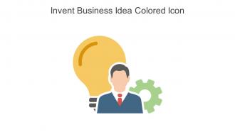 Invent Business Idea Colored Icon In Powerpoint Pptx Png And Editable Eps Format