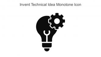 Invent Technical Idea Monotone Icon In Powerpoint Pptx Png And Editable Eps Format
