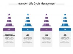 Invention life cycle management ppt powerpoint presentation gallery slide download cpb