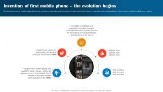 Invention Of First Mobile Phone The Evolution Begins 1G To 5G Technology