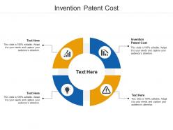 Invention patent cost ppt powerpoint presentation professional master slide cpb