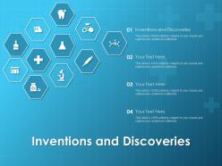 Inventions and discoveries ppt powerpoint presentation inspiration styles