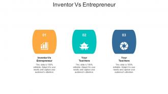 Inventor vs entrepreneur ppt powerpoint presentation show graphics cpb