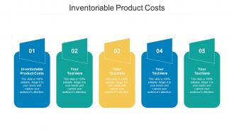 Inventoriable product costs ppt powerpoint presentation summary icon cpb