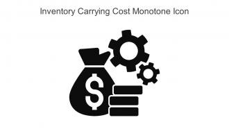 Inventory Carrying Cost Monotone Icon In Powerpoint Pptx Png And Editable Eps Format