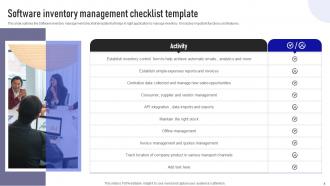 Inventory Checklist Template Powerpoint Ppt Template Bundles Graphical Customizable