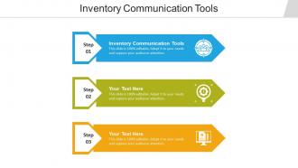 Inventory communication tools ppt powerpoint presentation summary icons cpb