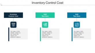 Inventory Control Cost In Powerpoint And Google Slides Cpb