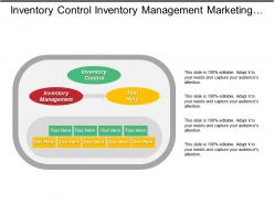 Inventory Control Inventory Management Marketing Conferences Customer Expectations