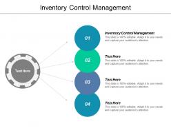 Inventory control management ppt powerpoint presentation gallery clipart images cpb