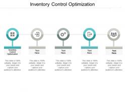 Inventory control optimization ppt powerpoint presentation pictures example introduction cpb