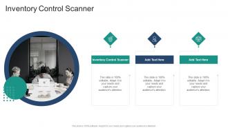 Inventory Control Scanner In Powerpoint And Google Slides Cpb
