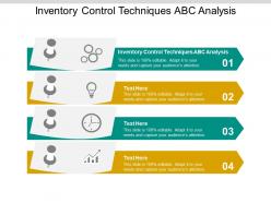 Inventory control techniques abc analysis ppt powerpoint presentation inspiration cpb