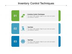 Inventory control techniques ppt powerpoint presentation styles master slide cpb