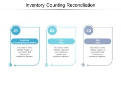 Inventory counting reconciliation ppt powerpoint presentation summary background images cpb