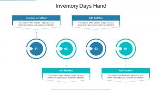 Inventory Days Hand In Powerpoint And Google Slides Cpb