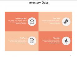 Inventory days ppt powerpoint presentation styles file formats cpb