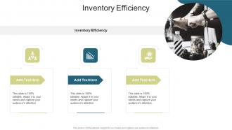 Inventory Efficiency In Powerpoint And Google Slides Cpb