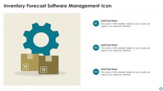 Inventory Forecast Software Management Icon