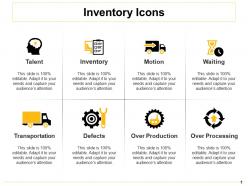 Inventory icons ppt deck