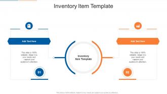 Inventory Item Template In Powerpoint And Google Slides Cpb