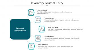 Inventory journal entry ppt powerpoint presentation infographics backgrounds cpb