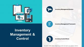 Inventory Management And Control Ppt Show Maker