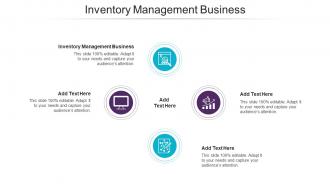 Inventory Management Business In Powerpoint And Google Slides Cpb