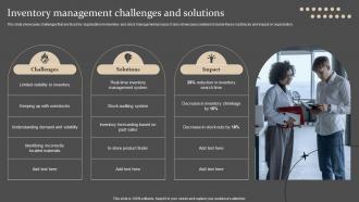 Inventory Management Challenges And Solutions Strategies For Forecasting And Ordering Inventory
