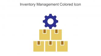 Inventory Management Colored Icon In Powerpoint Pptx Png And Editable Eps Format