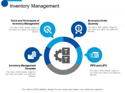 Inventory management economic order quantity ppt styles design inspiration