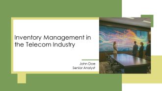 Inventory Management In The Telecom Industry PPT Sample AT