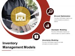 Inventory Management Models Powerpoint Slide Deck Samples