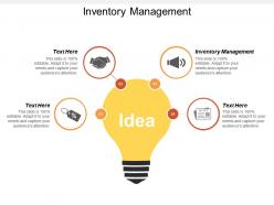 Inventory management ppt powerpoint presentation infographic template topics cpb