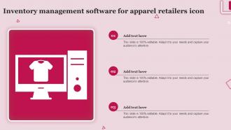 Inventory Management Software For Apparel Retailers Icon