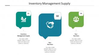 Inventory management supply ppt powerpoint presentation portfolio maker cpb