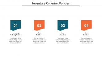 Inventory Ordering Policies Ppt Powerpoint Presentation Model Vector Cpb