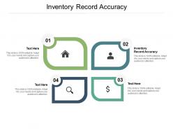Inventory record accuracy ppt powerpoint presentation styles templates cpb