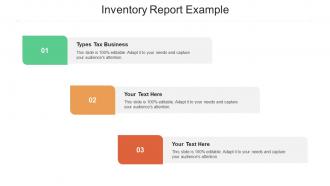 Inventory report example ppt powerpoint presentation styles aids cpb