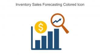 Inventory Sales Forecasting Colored Icon In Powerpoint Pptx Png And Editable Eps Format